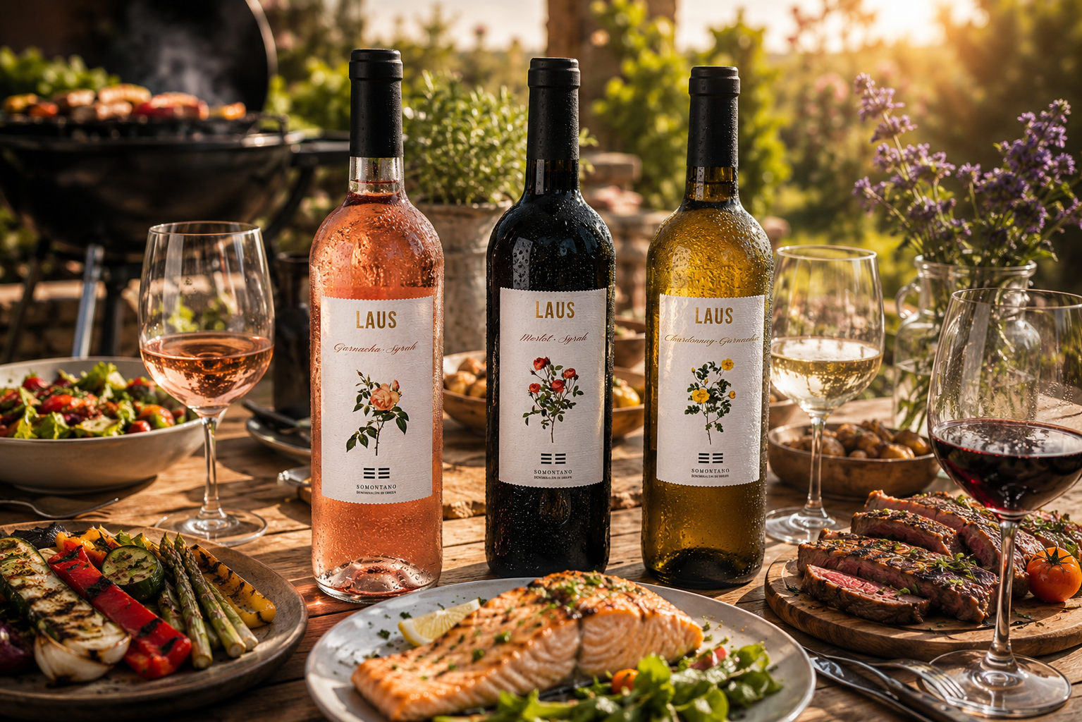 vinos barbacoa de verano