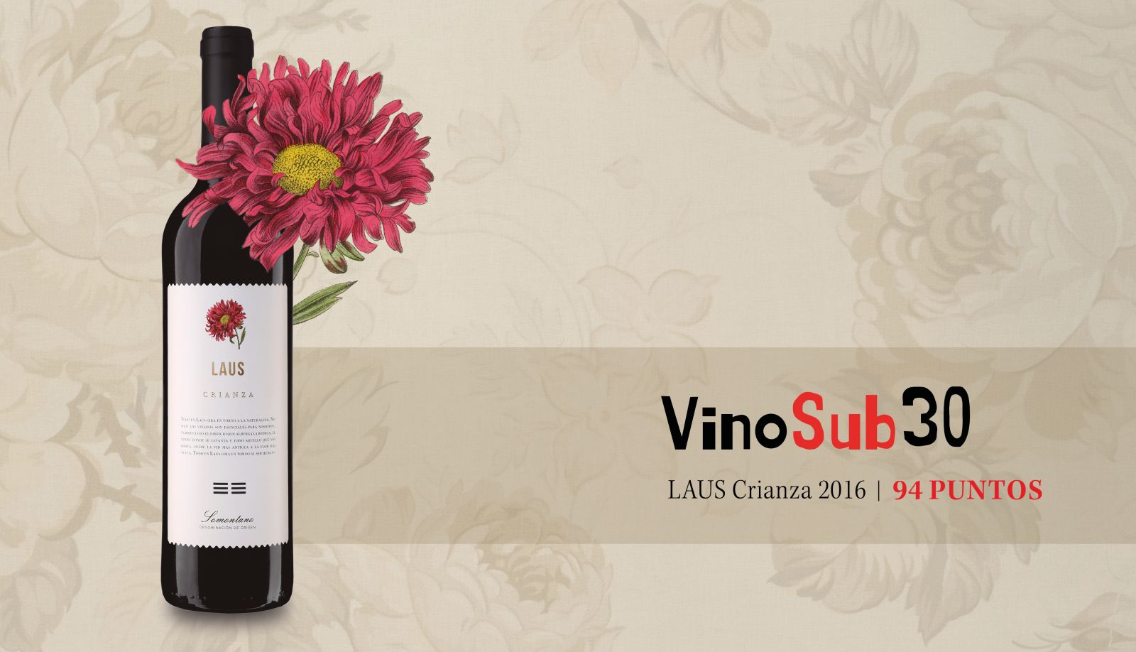 LAUS Crianza premio SUB 30